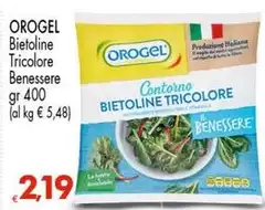 Orogel - Bietoline Tricolore Benessere