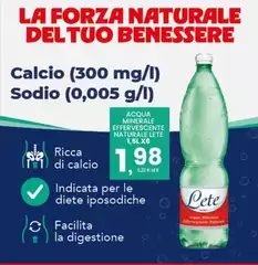 Natural - Calcio Sodio