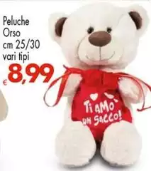 Peluche Orso Peluche Orso