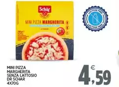 Schar - Mini Pizza Margherita Senza Lattosio