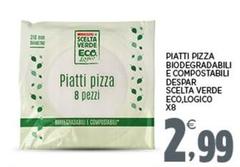 Despar - Piatti Pizza Biodegradabili E Compostabili