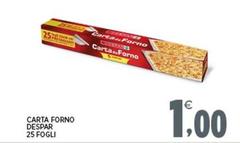 Despar - Carta Forno