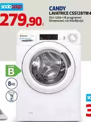 Candy - Lavatrice Css128tw4 Candy - Lavatrice Css128tw4