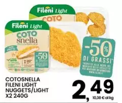 Fileni - Cotosnella Nuggets/Light Fileni - Cotosnella Nuggets/Light