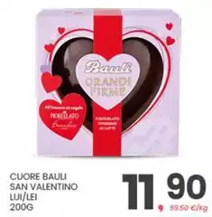 Bauli - Cuore San Valentino Lui/Lei Bauli - Cuore San Valentino Lui/Lei