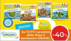 Orogel - Su Tutti I Prodotti Della Linea Ii Benessere