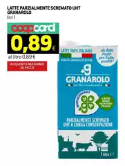 Granarolo - Latte Parzialmente Scremato UHT