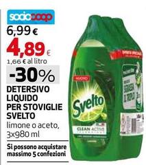 Svelto - Detersivo Liquido Per Stoviglie