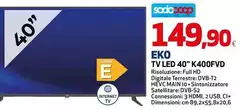 Eko - Tv Led 40" K400FVD Eko - Tv Led 40" K400FVD