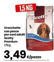 Scotty - Crocchette Con Pesce Per Cani Adulti  Premium