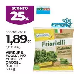 Orogel - Verdure Foglia Più Cubello