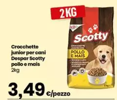 Despar - Crocchette Junior Per Cani Scotty Pollo E Mais