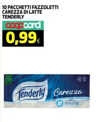 Tenderly - 10 Pacchetti Fazzoletti Carezza Di Latte