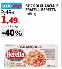 Beretta - Stick Di Guanciale Fratelli Beretta - Stick Di Guanciale Fratelli