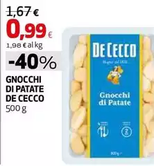 De Cecco - Gnocchi Di Patate De Cecco - Gnocchi Di Patate