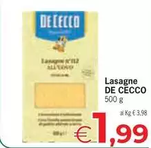 De Cecco - Lasagne De Cecco - Lasagne