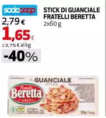 Beretta - Stick Di Guanciale Fratelli Beretta - Stick Di Guanciale Fratelli