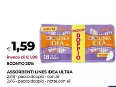 Lines - Assorbenti Idea Ultra