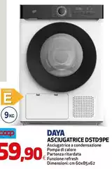Daya - Asciugatrice Dstd9pe Daya - Asciugatrice Dstd9pe