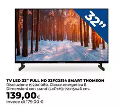 Thomson - Tv Led 32" Full Hd 32f62s14