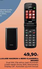 Brondi - Llulare Magnum 4 Nero Clamshell