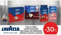 Lavazza - Sulla Linea Caffè Macinati Per Moka Ed Espresso Crema E Gusto