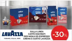 Lavazza - Sulla Linea Caffè Macinati Per Moka Ed Espresso Crema E Gusto