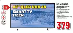 Samsung - Tv Qled 43" Uhd 4K QE43Q7FAAUXZT