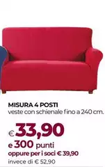 Misura -  4 Posti Veste Con Schienale Fino