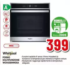 Whirlpool - Forno Multifunzione WOI4IS8HM0XA