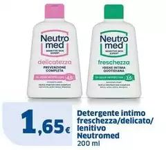 Neutro Med - Detergente Intimo Freschezza/ Delicato/ Lenitivo