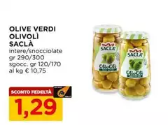 Saclà - Olive Verdi Olivoli Saclà - Olive Verdi Olivoli