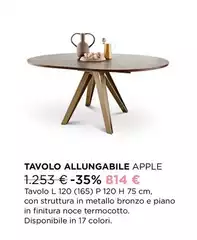 Tavolo Allungabile Apple Tavolo Allungabile Apple