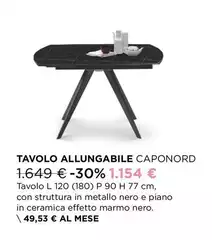 Tavolo Allungabile Caponord Tavolo Allungabile Caponord
