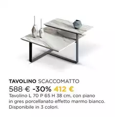 Tavolino Scaccomatto Tavolino Scaccomatto
