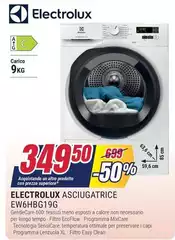 Electrolux - Asciugatrice EW6HBG19G