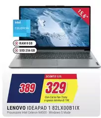 Lenovo - Ideapad 1 82LX00B1IX Lenovo - Ideapad 1 82LX00B1IX