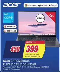 Acer - Chromebook Plus 516 CB516-1H-357B Acer - Chromebook Plus 516 CB516-1H-357B