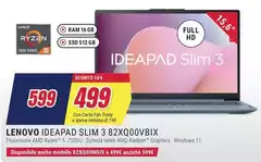 Lenovo - Ideapad Slim 3 82XQ00VBIX Lenovo - Ideapad Slim 3 82XQ00VBIX