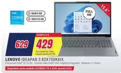 Lenovo - Ideapad 3 82X700K6IX Lenovo - Ideapad 3 82X700K6IX