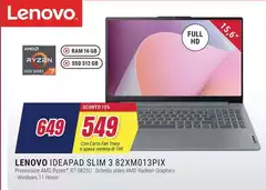 Lenovo - Ideapad Slim 3 82XM013PIX Lenovo - Ideapad Slim 3 82XM013PIX