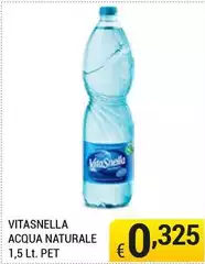 Vitasnella - Acqua Naturale