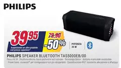 Philips - Speaker Bluetooth TAS5000EB/00 Philips - Speaker Bluetooth TAS5000EB/00