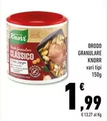 Knorr - Brodo Granulare