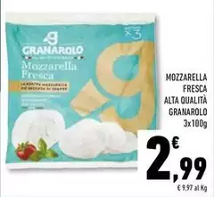Granarolo - Mozzarella Fresca Alta Qualità