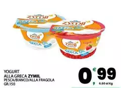 Parmalat - Yogurt Alla Greca Zymil Pesca/bianco/alla Fragola