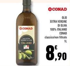 Conad - Olio Extra Vergine Di Oliva 100% Italiano