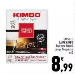Kimbo - Capsule Caffè Kimbo - Capsule Caffè