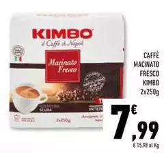 Kimbo - Caffè Macinato Fresco Kimbo - Caffè Macinato Fresco