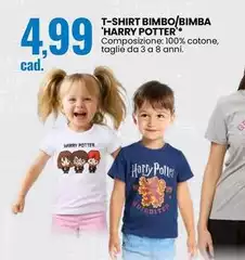 Harry Potter - T-Shirt Bimbo/Bimba